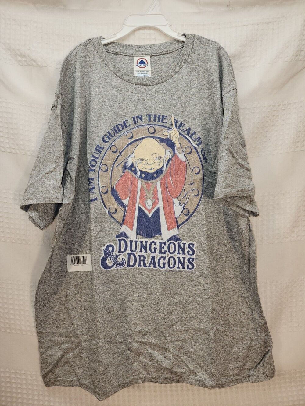 Dungeons And Dragons Tshirt Kids D&D Short Sleeve Shirt Gray Kids Size XL 14-16